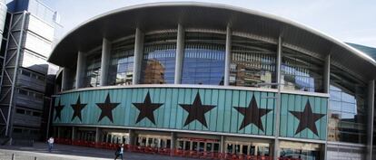 Exterior del Palacio de Deportes.