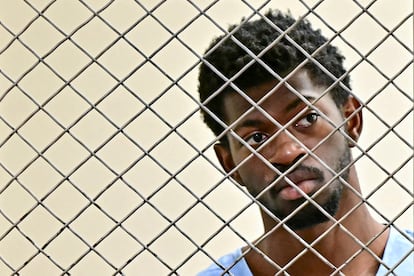 El rapero Lil Nas X durante su audiencia judicial en Los Ángeles, el 25 de agosto de 2025.