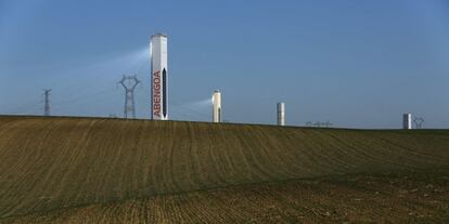 Planta solar de Abengoa.