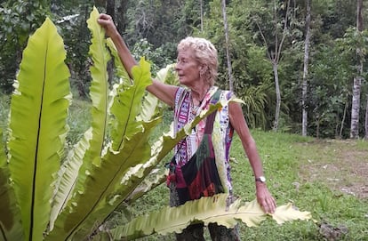 La turista española Matilde Muñoz, en una foto cedida por la familia.