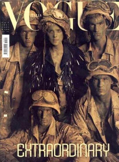 La portada de la revista <i>Vogue.</i>