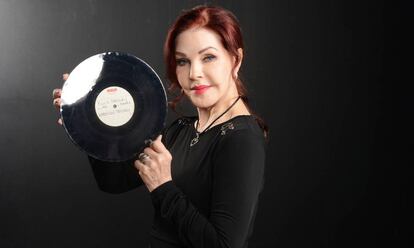 Priscilla Presley, a finales del mes de noviembre en Londres.