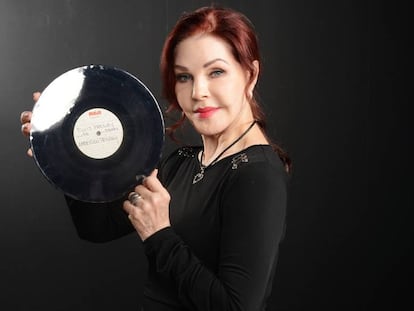 Priscilla Presley, a finales del mes de noviembre en Londres.