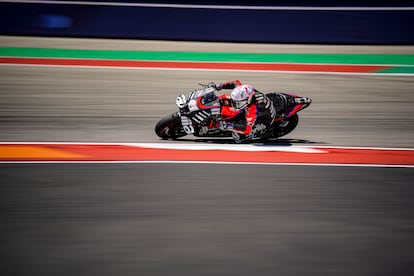 Aleix Espargaró, en el circuito de Las Américas, en Austin.