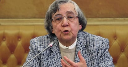 Teodora Cardoso, directora del Consejo portugués de Finanzas Públicas.