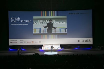 Imagen de la apertura del evento EL PAÍS con tu Futuro