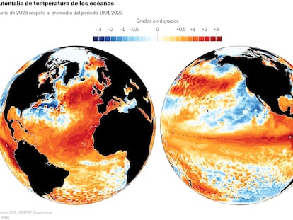 Dos récords globales en dos días: la crisis climática y el calentamiento del Atlántico norte llevan al planeta a un “territorio desconocido”