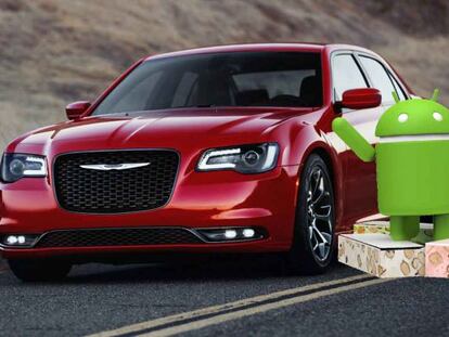 Fiat Chrysler desvela un concepto de radio con Android Nougat para sus vehículos