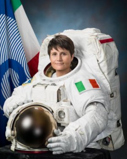 La astronauta Samantha Cristoforetti.