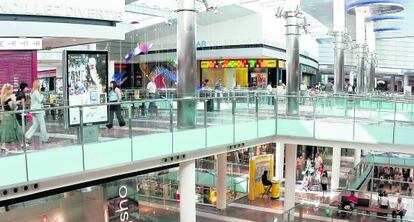 Vista del centro comercial Plenilunio.