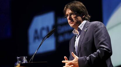 El president de la Generalitat, Carles Puigdemont.