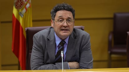 Álvaro García Ortiz en Madrid, en febrero de 2025.