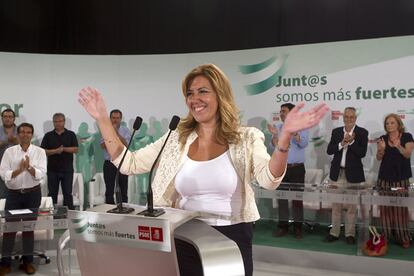 El 29 de agosto de 2013 el comité director del PSOE-A nombra a Susana Díaz como candidata a presidir la Junta de Andalucía.