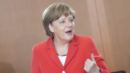 Angela Merkel. 