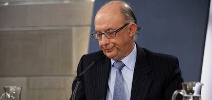 El ministro de Hacienda, Crist&oacute;bal Montoro.