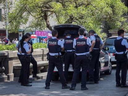 Mossos d'Esquadra en una imagen de archivo.