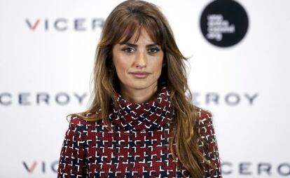 Penélope Cruz, en la presentación de su primer documental.