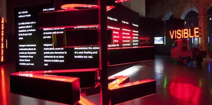 Uno de las últimas exposiciones que se pueden ver en el Ars Santa Mònica