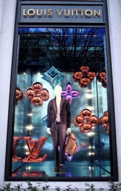 Escaparate de la firma Louis Vuitton.