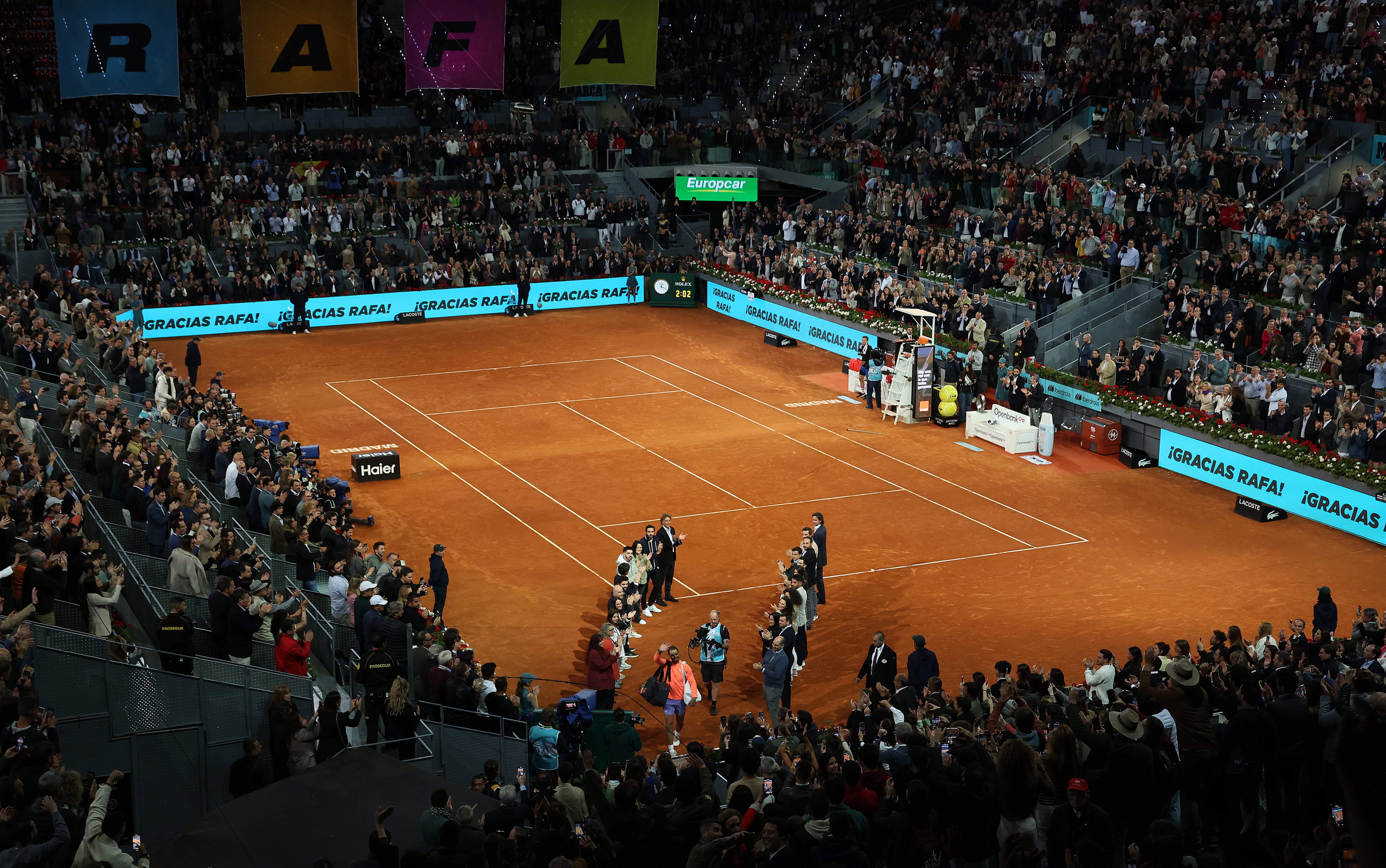 El Mutua Madrid Open en la Caja Mágica.