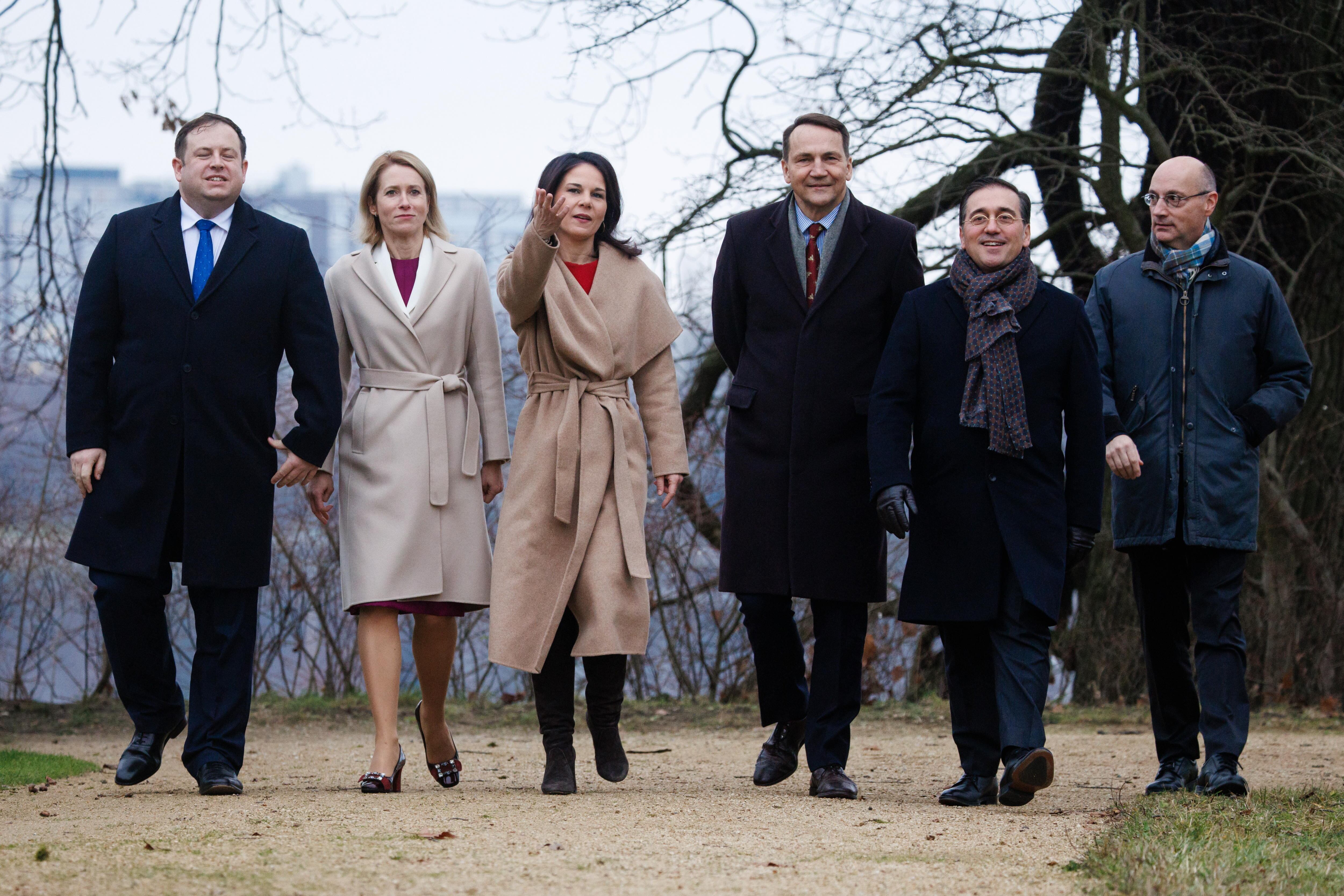 Los grandes países de Europa discuten en Madrid el futuro de Ucrania “en paz y libertad”