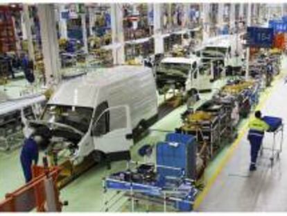 Fotografía facilitada por Iveco de la factoría de Iveco en Valladolid. EFE/Archivo
