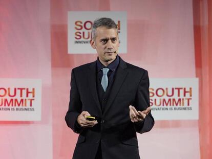 Jaime Gonzalo, vicepresidente de Huawei Mobile Services en Europa, ayer en South Summit.