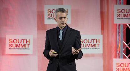 Jaime Gonzalo, vicepresidente de Huawei Mobile Services en Europa, ayer en South Summit.