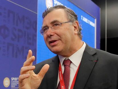 Patrick Pouyanne, presidente de Total.