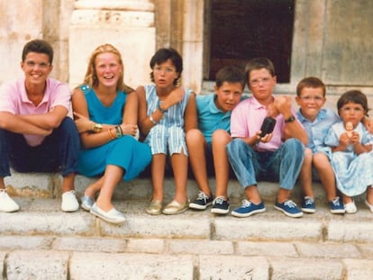 Federico, Georgina, Mar&iacute;a, Mateo, Marcos, Lucas y Nazareth.