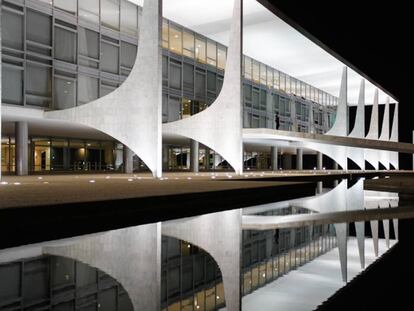 Fachada do Palácio do Planalto, Brasília.