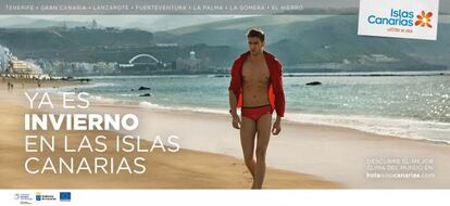 Imagen perteneciente a la campaña de Promotur para promover el turismo Canarias.