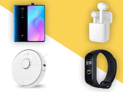 Descuentos en móviles, auriculares, robots aspiradores, pulseras de actividad y otros 'gadgets' de Xiaomi.