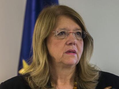 La presidenta de la Comisi&oacute;n Nacional del Mercado de Valores (CNMV), Elvira Rodr&iacute;guez. 