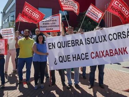 Isolux logra un preacuerdo con los trabajadores sobre el ERE voluntario