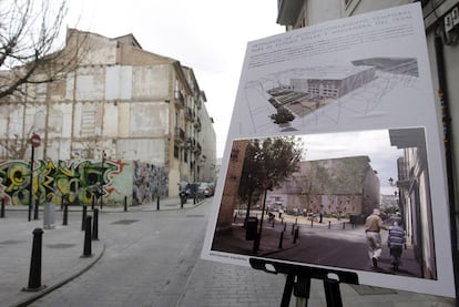 Propuesta de los vecinos para la esquina de la calle de la Beneficència con la de Na Jordana.