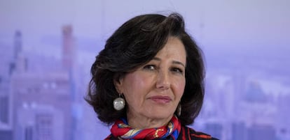 Ana Botín, presidenta de Santander.