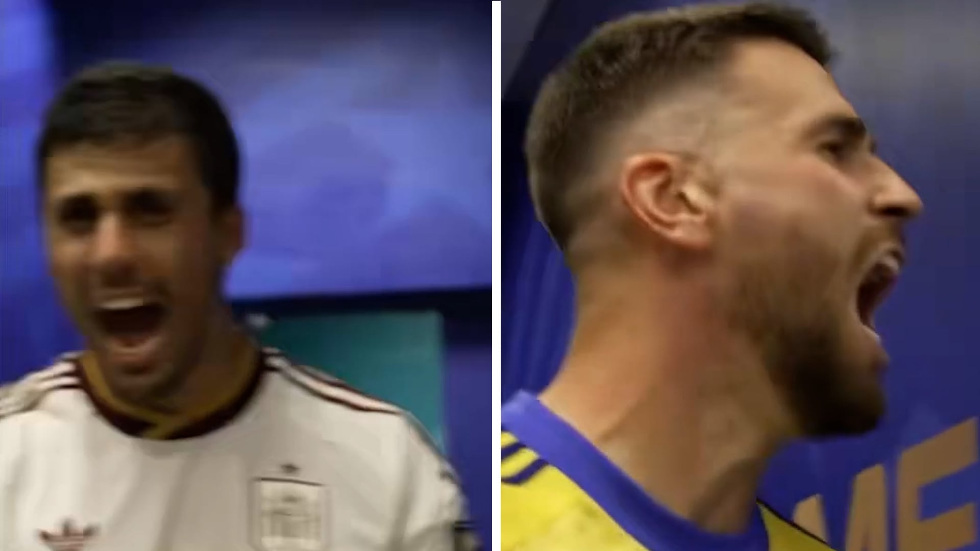 Bailes, gritos y cantos: así fue la celebración de la selección en el vestuario