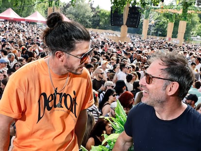 El francés Loïc Le Joliff y el belga François Jozic, autores del festival Brunch-In.