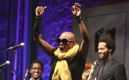 La cantante estadounidense Dee Dee Bridgewater.