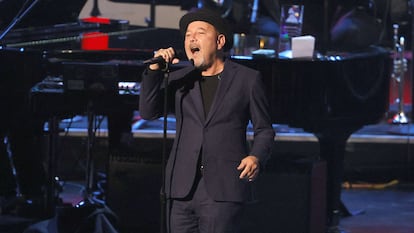 Ruben Blades, en la gala en Las Vegas donde recibió un homenaje en 2021.