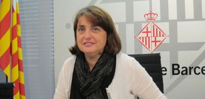 Sònia Recasens presenta el presupuesto para 2015.