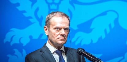 European Council President Donald Tusk.