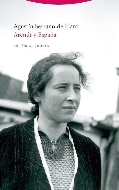 Portada de 'Arendt y España', de Agustín Serrano de Haro.