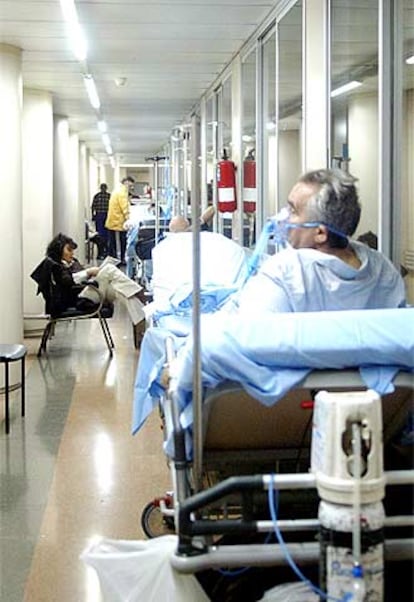 Servicio de urgencias del hospital Vall d'Hebrón.