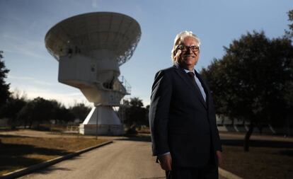 Günther Hasinger, novo diretor de ciência da Agência Espacial Europeia, nas instalações da ESA em Villanueva de la Cañada (Madri)