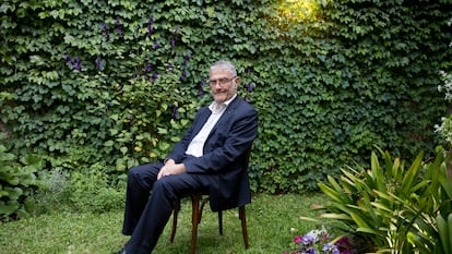 El físico francés Serge Haroche, durante una entrevista en un hotel de Buenos Aires, el viernes 21 de octubre.