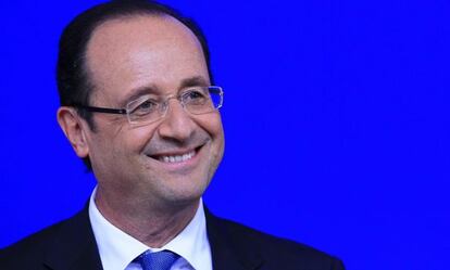 El presidente francés, François Hollande.