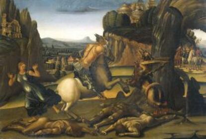 Sant Jordi i el drac, de Luca Signorelli (1495-1505).