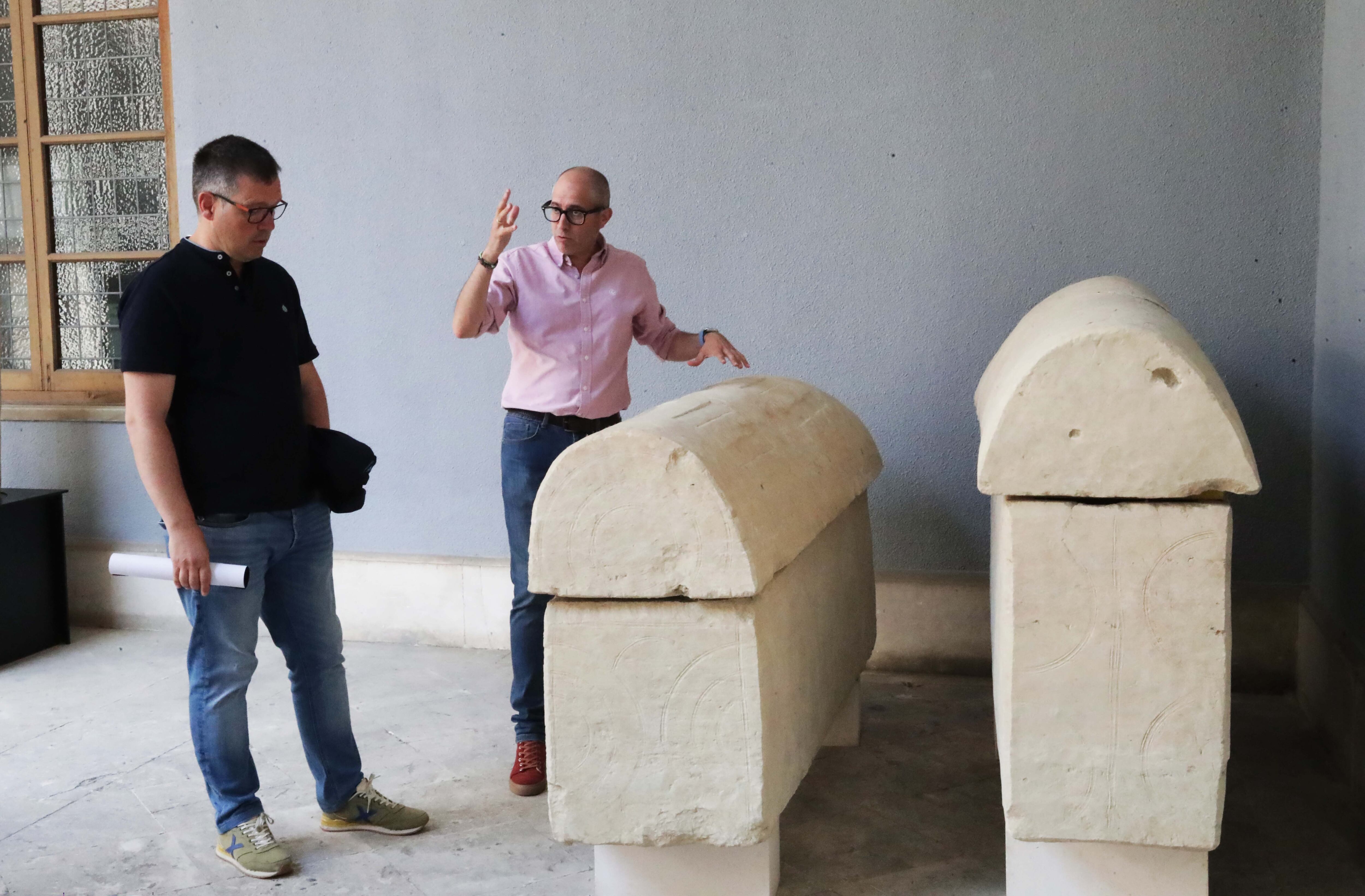 Los sarcófagos del siglo VI que apuntan a uno de los primeros templos cristianos de la Península